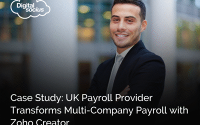 Case Study: How a UK Payroll Provider Transformed Multi-Company Payroll with Zoho Creator