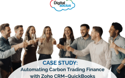 Case Study: Automating Carbon Trading Finance with Zoho CRM–QuickBooks Integration  